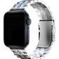 Apple Watch Uyumlu Çelik Steelmaster Loop Kordon Bright Gray  bikordon