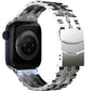Apple Watch Uyumlu Çelik Steelmaster Loop Kordon Bright Gray  bikordon