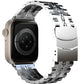 Apple Watch Uyumlu Çelik Steelmaster Loop Kordon Bright Gray  bikordon