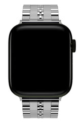 Apple Watch Uyumlu Çelik Steelmaster Loop Kordon Bright Gray