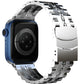 Apple Watch Uyumlu Çelik Steelmaster Loop Kordon Bright Gray  bikordon