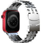 Apple Watch Uyumlu Çelik Steelmaster Loop Kordon Bright Gray  bikordon