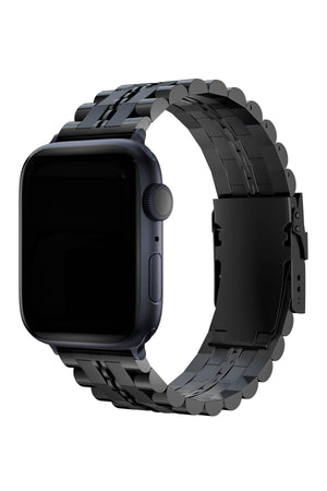 Apple Watch Uyumlu Çelik Steelmaster Loop Kordon Grease  bikordon