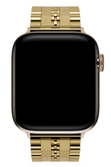 Apple Watch Uyumlu Çelik Steelmaster Loop Kordon Royal Yellow