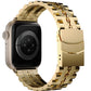 Apple Watch Uyumlu Çelik Steelmaster Loop Kordon Royal Yellow