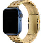 Apple Watch Uyumlu Çelik Steelmaster Loop Kordon Royal Yellow  bikordon
