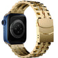 Apple Watch Uyumlu Çelik Steelmaster Loop Kordon Royal Yellow  bikordon
