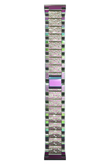 Apple Watch Uyumlu Crystal Loop Çelik Kordon Chameleon