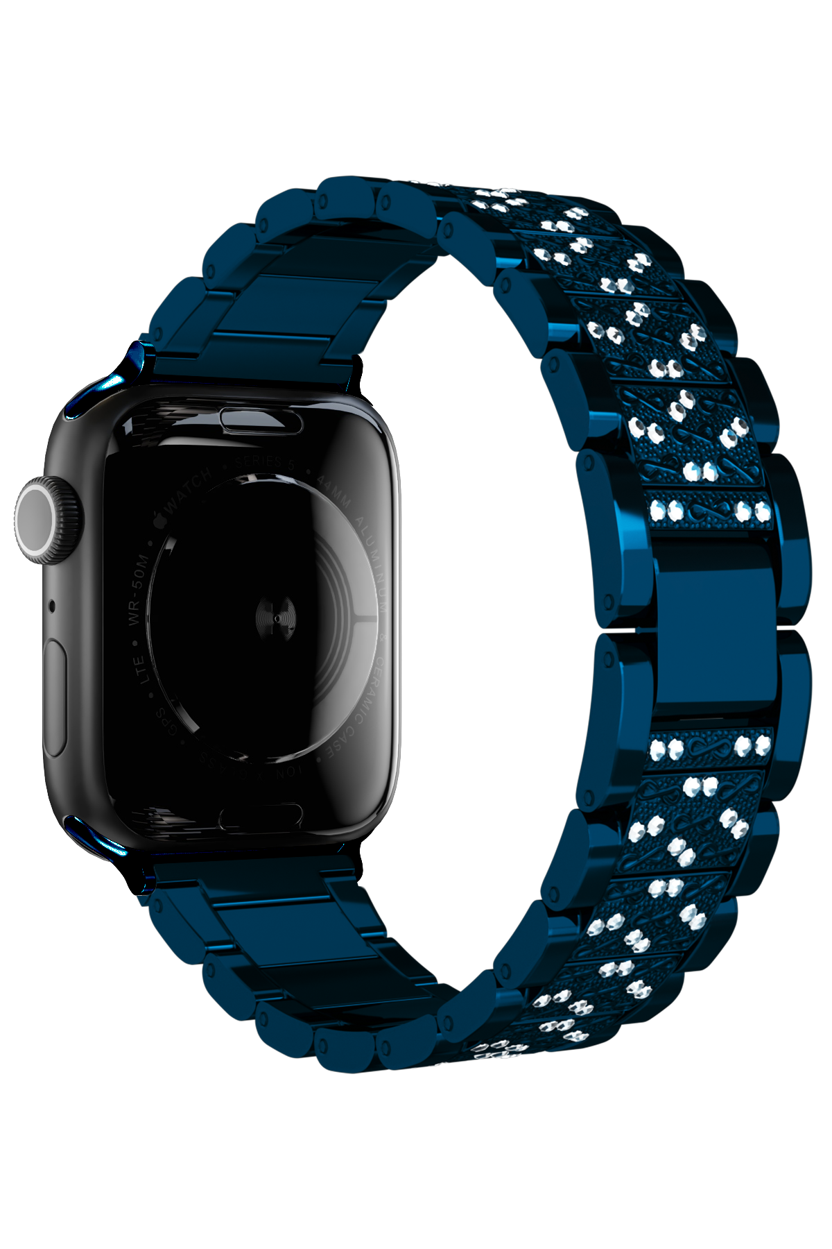 Apple Watch Uyumlu Crystal Loop Çelik Kordon Doris  bikordon