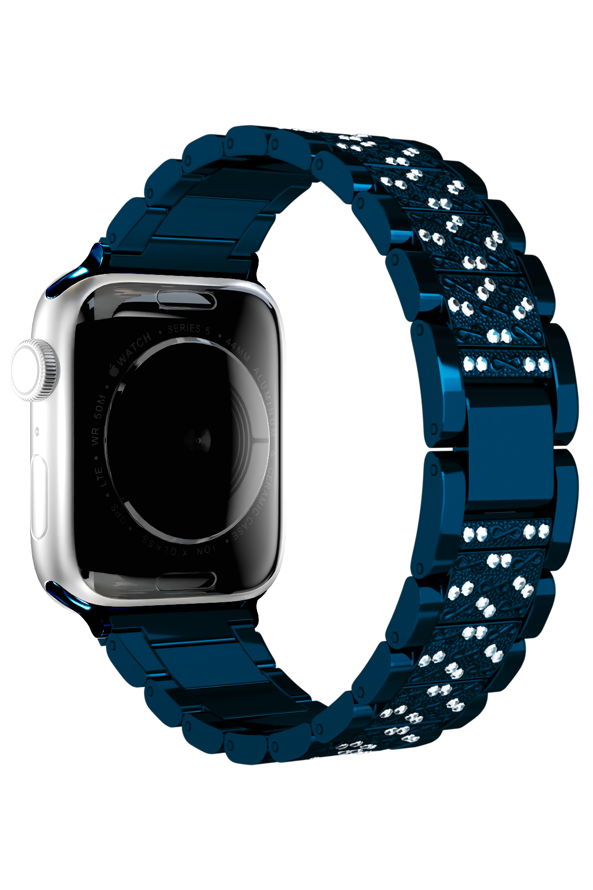 Apple Watch Uyumlu Crystal Loop Çelik Kordon Doris  bikordon