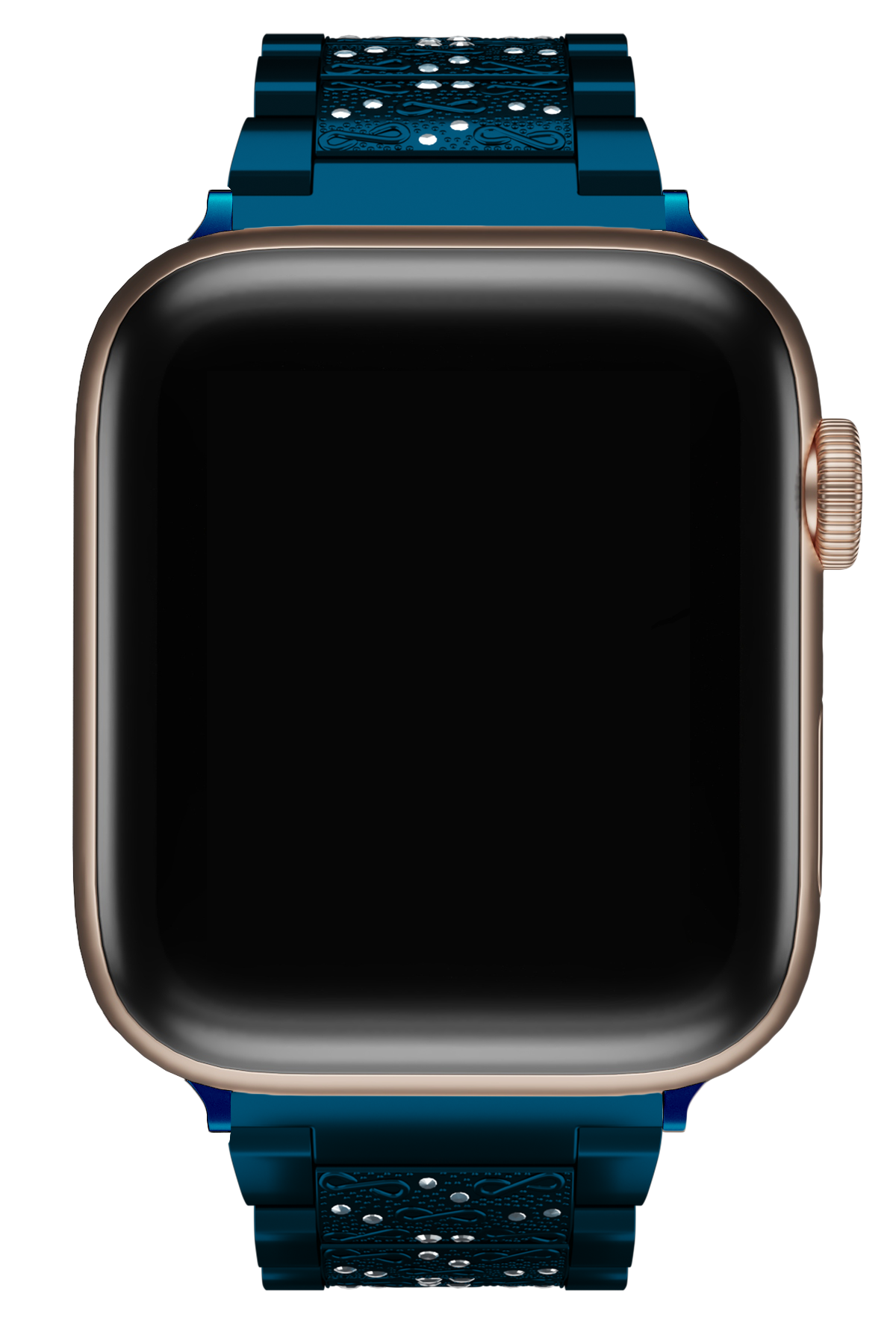 Apple Watch Uyumlu Crystal Loop Çelik Kordon Doris  bikordon