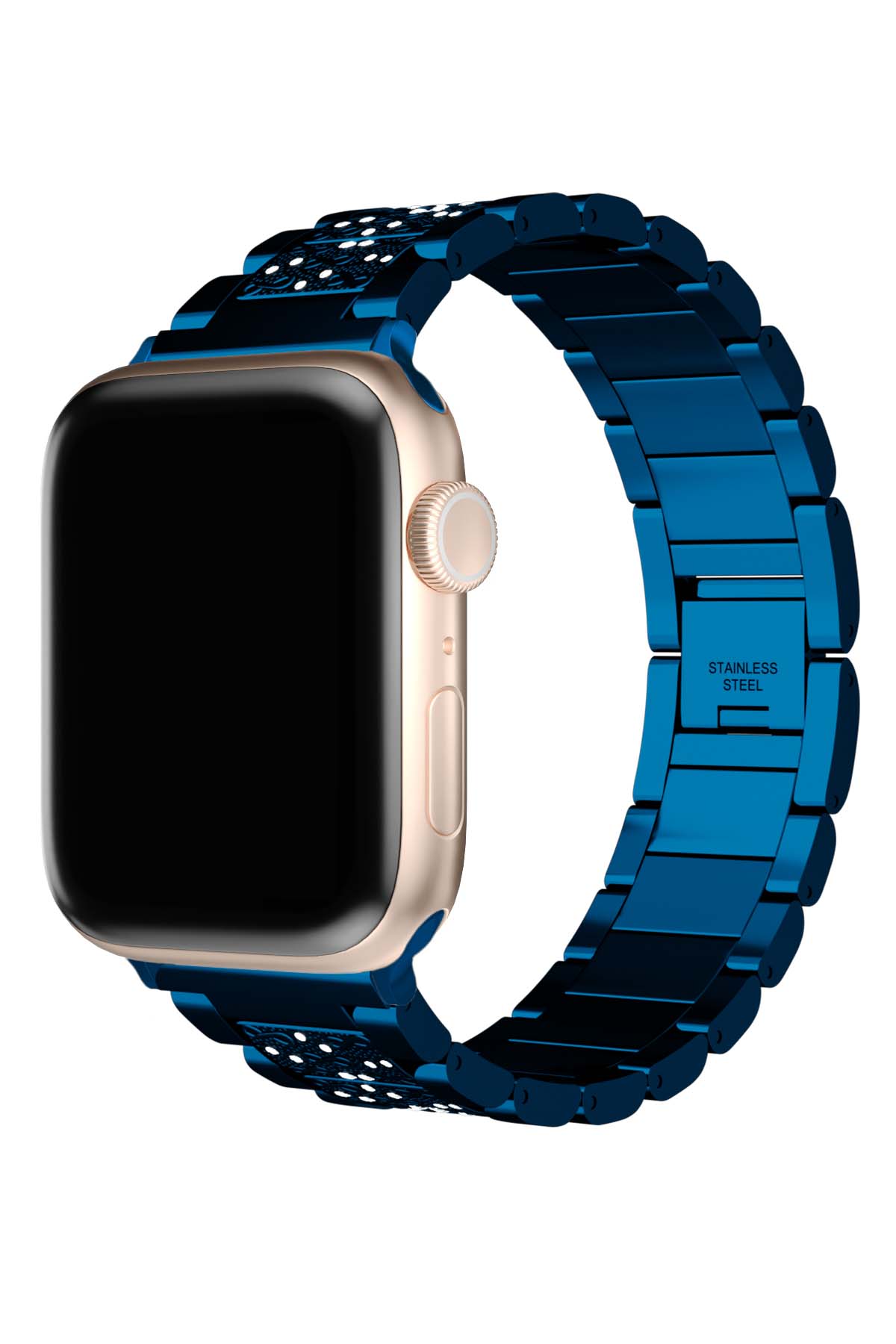 Apple Watch Uyumlu Crystal Loop Çelik Kordon Doris  bikordon