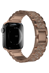 Apple Watch Compatible Crystal Loop Steel Band Girlsnberry