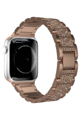 Apple Watch Compatible Crystal Loop Steel Band Girlsnberry