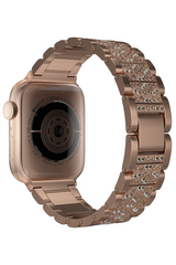 Apple Watch Compatible Crystal Loop Steel Band Girlsnberry