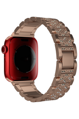 Apple Watch Compatible Crystal Loop Steel Band Girlsnberry