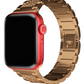 Apple Watch Uyumlu Crystal Loop Çelik Kordon Goldenrod