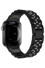 Apple Watch Uyumlu Crystal Loop Çelik Kordon İnnes