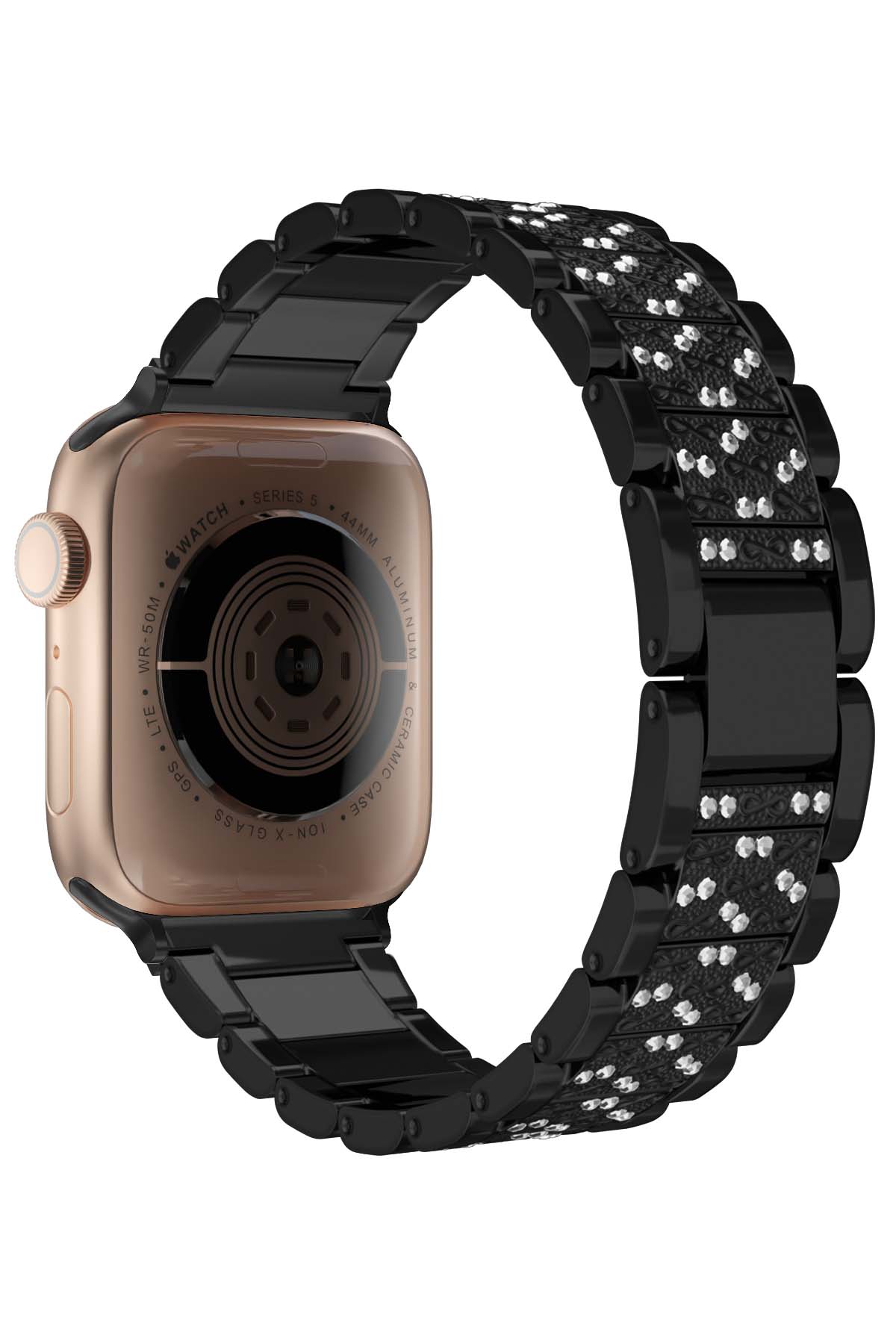 Apple Watch Uyumlu Crystal Loop Çelik Kordon İnnes  bikordon