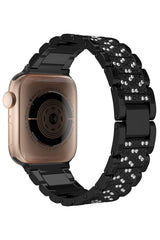 Apple Watch Uyumlu Crystal Loop Çelik Kordon İnnes