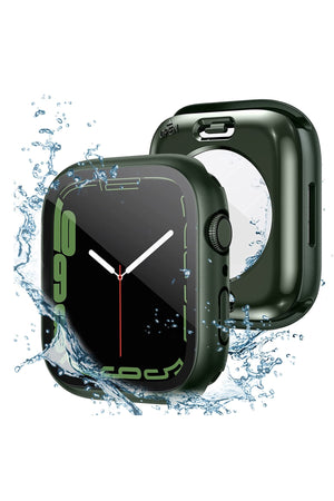 Apple Watch Uyumlu Ekran Koruyucu Kasa Suya Dayanıklı Deep Jungle  bikordon