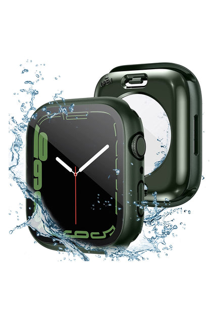 Apple Watch Uyumlu Ekran Koruyucu Kasa Suya Dayanıklı Deep Jungle  bikordon