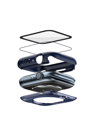 Apple Watch Uyumlu Ekran Koruyucu Kasa Suya Dayanıklı Everton  bikordon