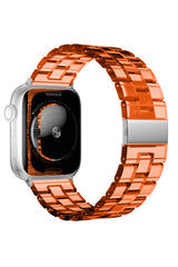 Apple Watch Uyumlu Funny Loop Kordon Oranj