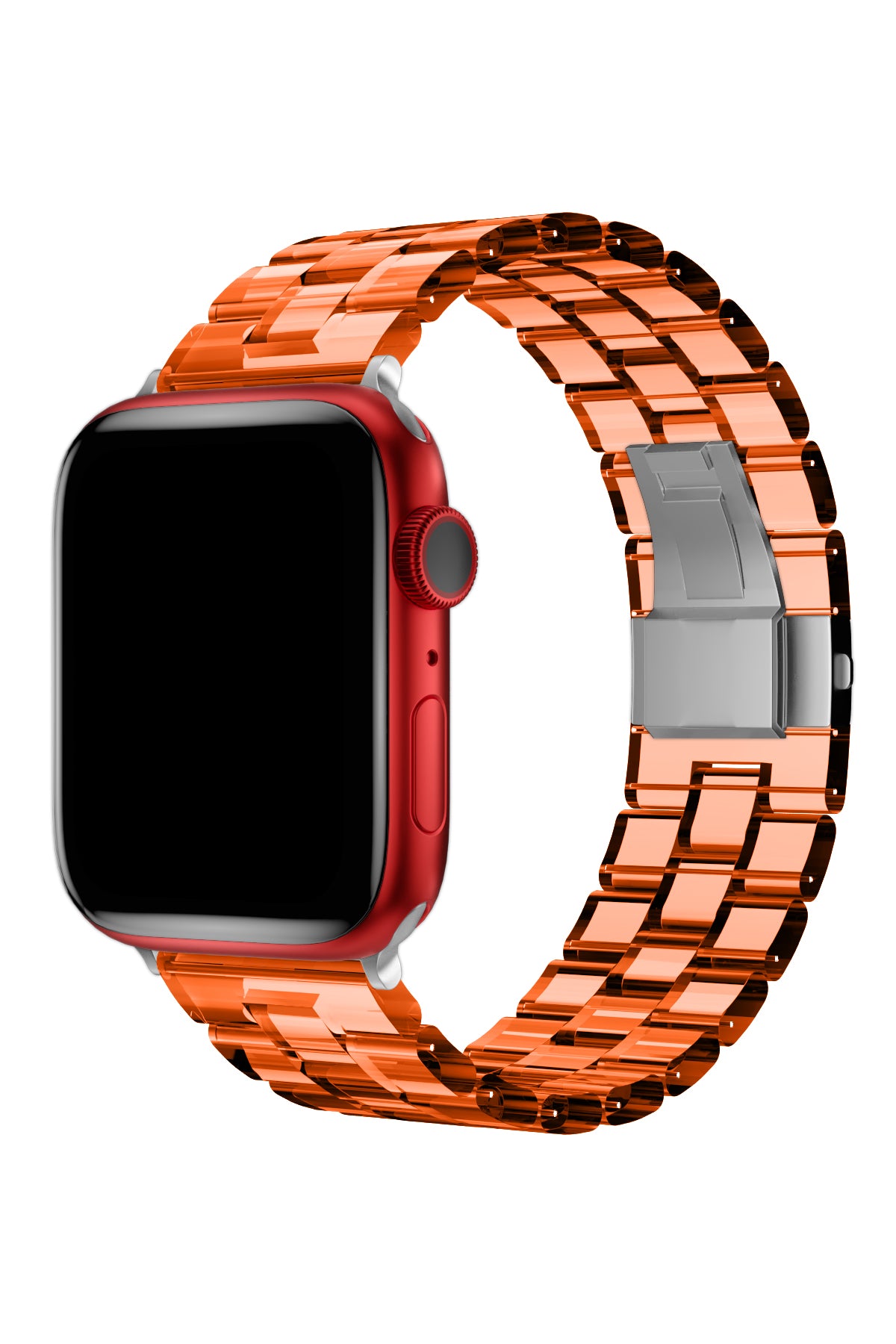 Apple Watch Uyumlu Funny Loop Kordon Oranj  bikordon