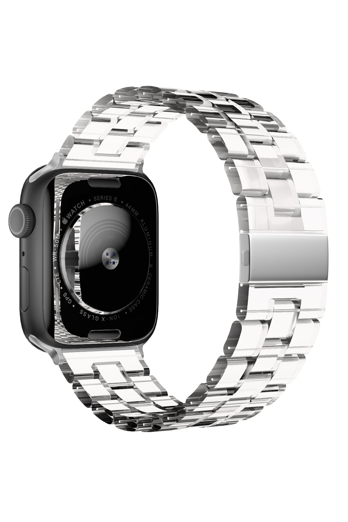 Apple Watch Uyumlu Funny Loop Kordon Şeffaf  bikordon