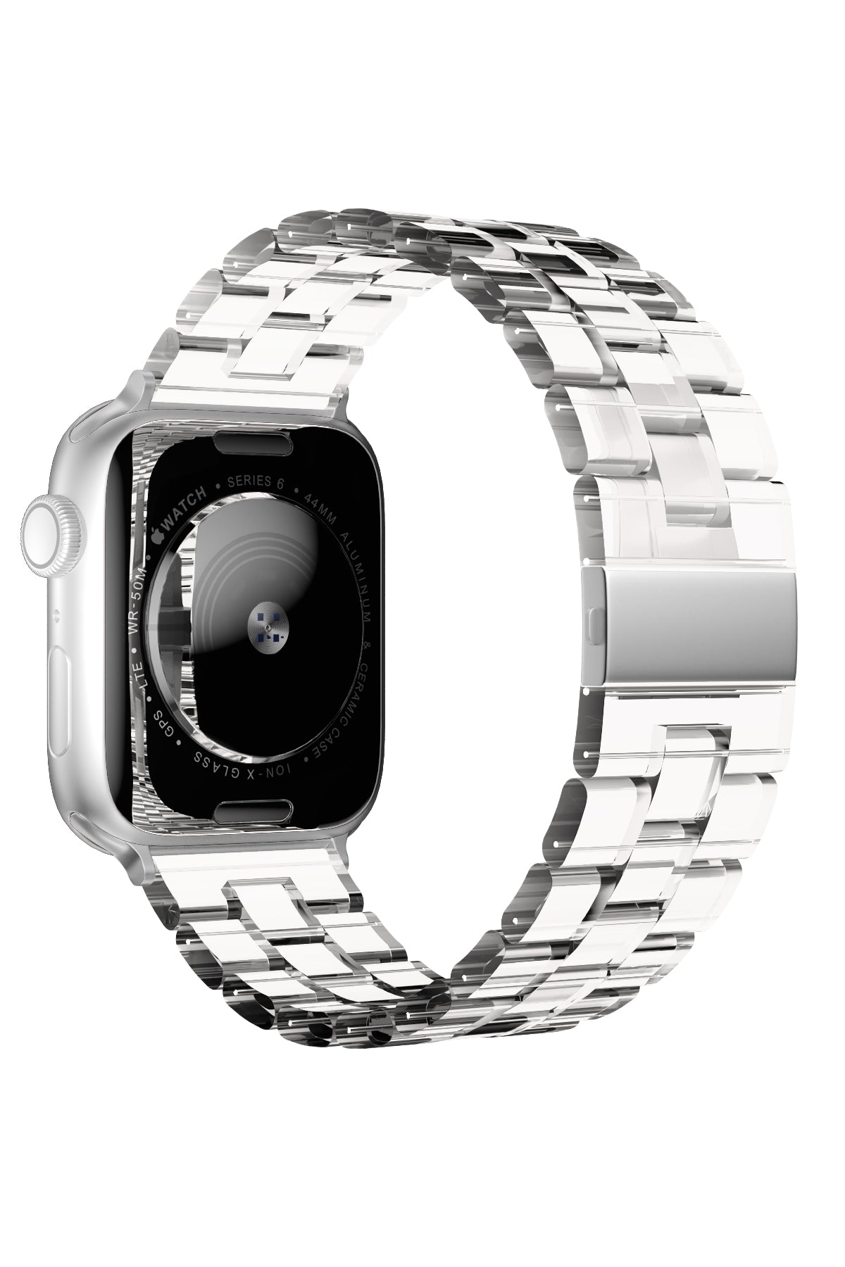 Apple Watch Uyumlu Funny Loop Kordon Şeffaf  bikordon