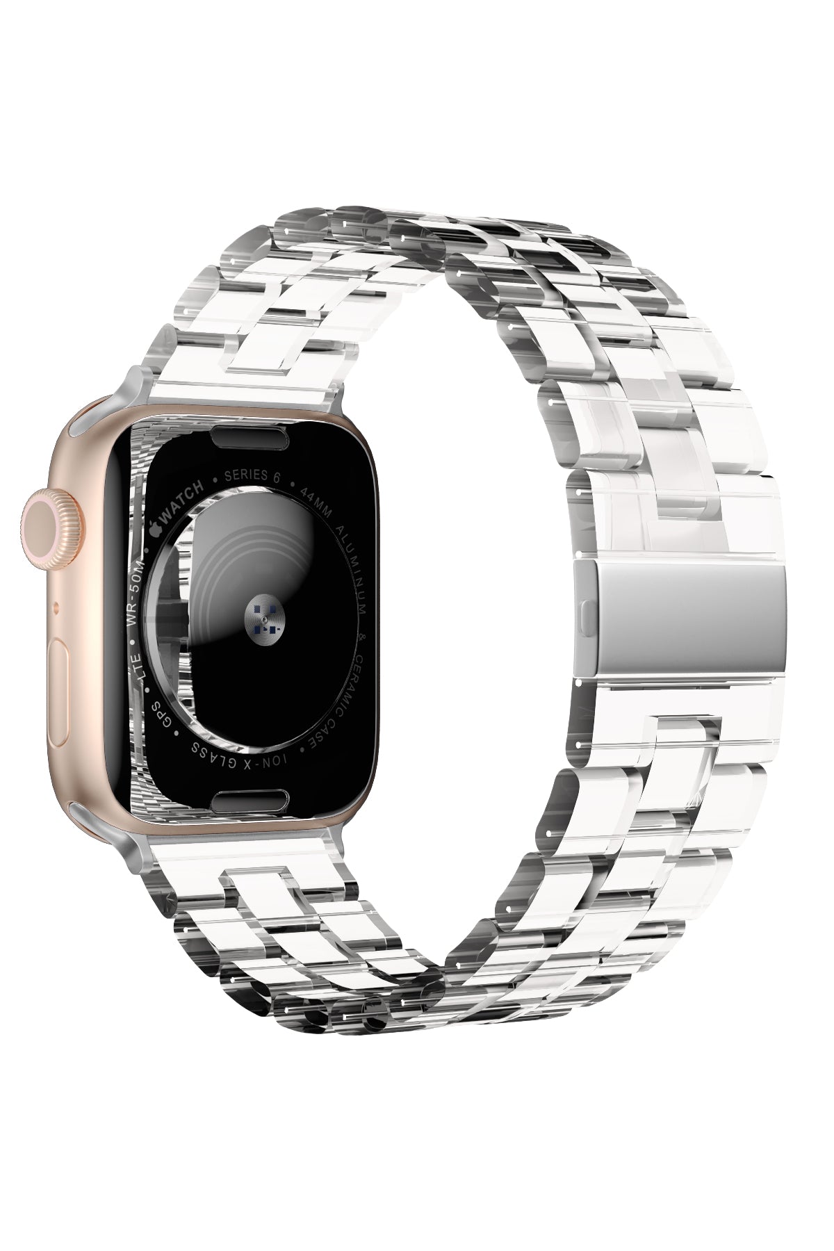Apple Watch Uyumlu Funny Loop Kordon Şeffaf  bikordon