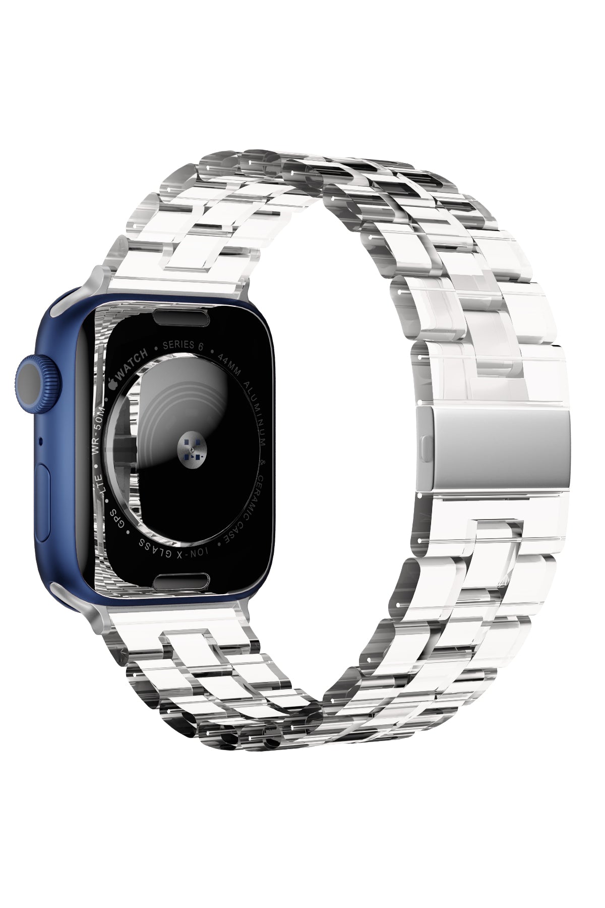 Apple Watch Uyumlu Funny Loop Kordon Şeffaf  bikordon