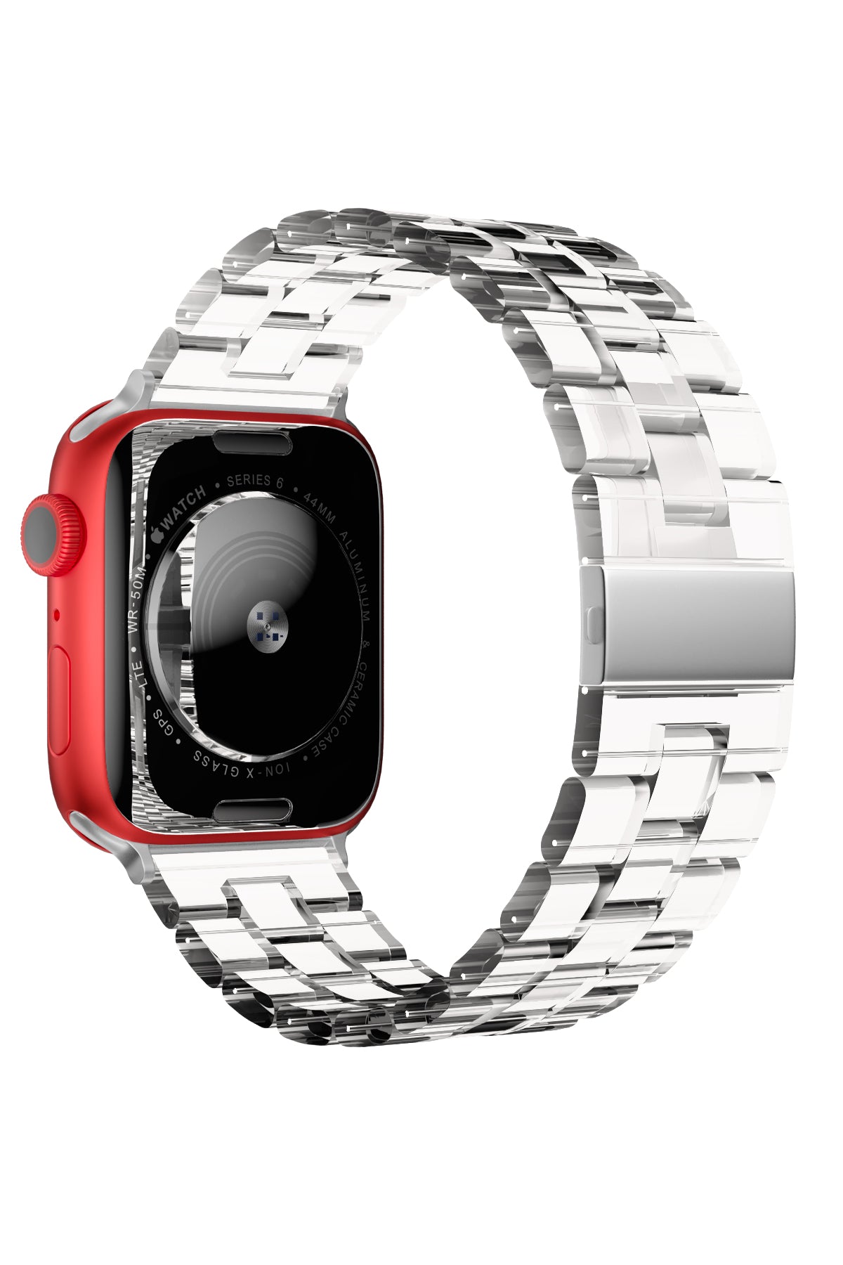Apple Watch Uyumlu Funny Loop Kordon Şeffaf  bikordon