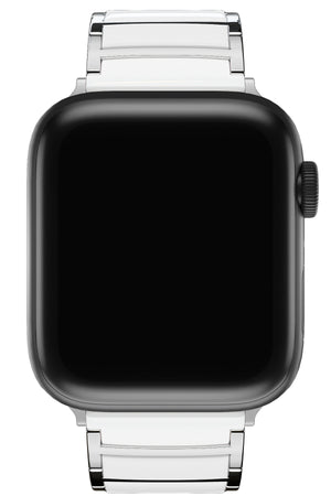 Apple Watch Uyumlu Çelik Seramik Luna Loop Kordon Havlit  bikordon