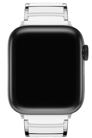 Apple Watch Uyumlu Çelik Seramik Luna Loop Kordon Havlit