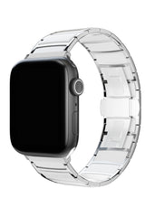 Apple Watch Uyumlu Çelik Seramik Luna Loop Kordon Havlit
