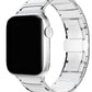 Apple Watch Uyumlu Çelik Seramik Luna Loop Kordon Havlit