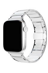 Apple Watch Uyumlu Çelik Seramik Luna Loop Kordon Havlit