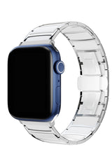 Apple Watch Uyumlu Çelik Seramik Luna Loop Kordon Havlit