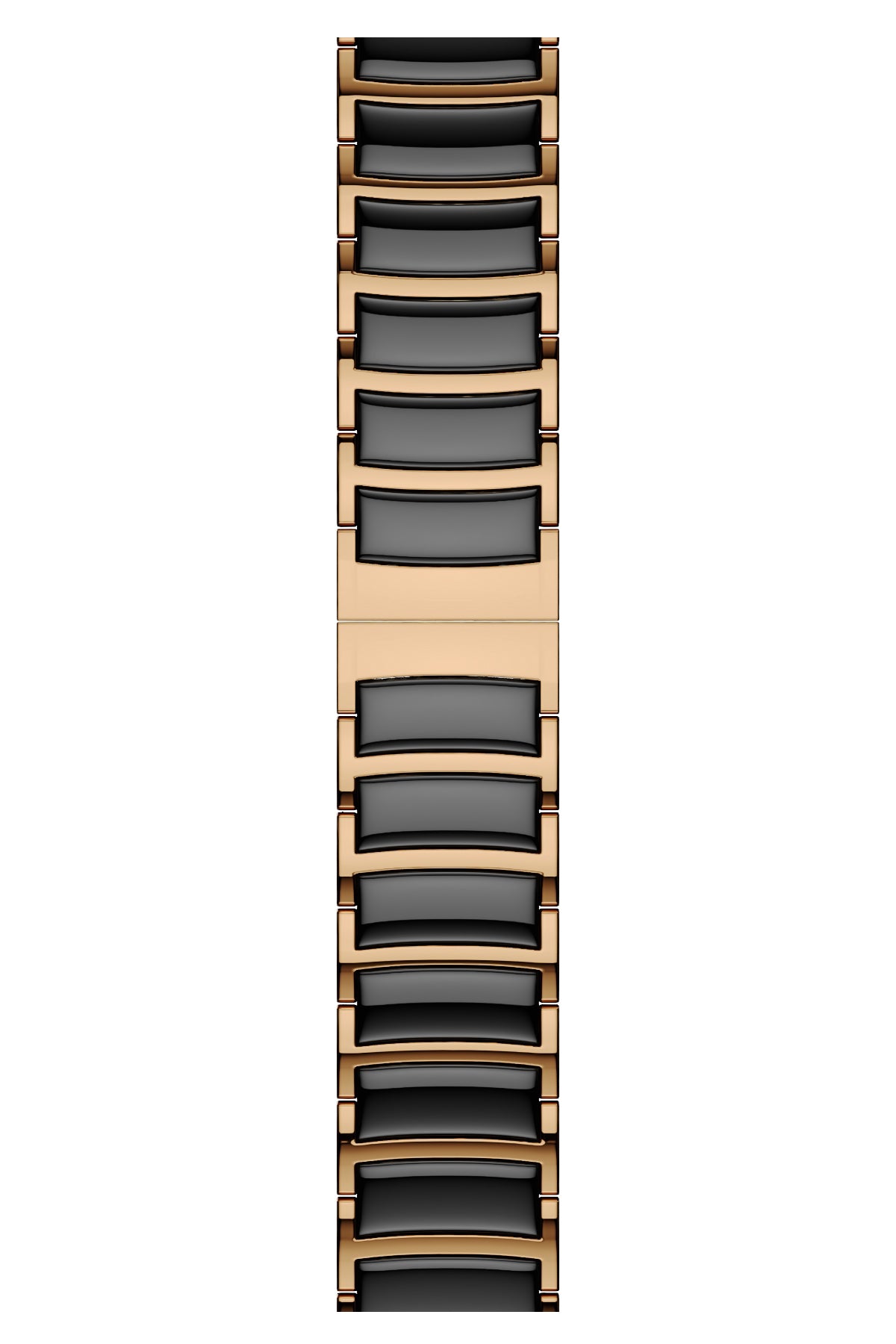 Apple Watch Uyumlu Çelik Seramik Luna Loop Kordon Kuvars  bikordon