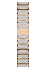 Apple Watch Uyumlu Çelik Seramik Luna Loop Kordon Sitrin  bikordon
