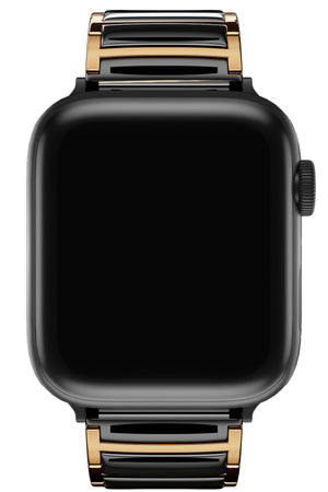 Apple Watch Compatible Steel Ceramic Luna Loop Band Quartz 