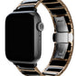 Apple Watch Uyumlu Çelik Seramik Luna Loop Kordon Kuvars  bikordon