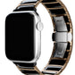 Apple Watch Uyumlu Çelik Seramik Luna Loop Kordon Kuvars  bikordon