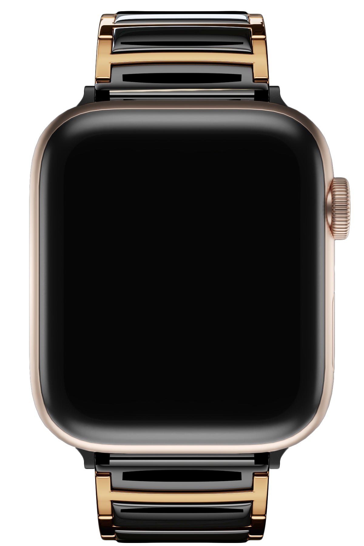 Apple Watch Uyumlu Çelik Seramik Luna Loop Kordon Kuvars  bikordon