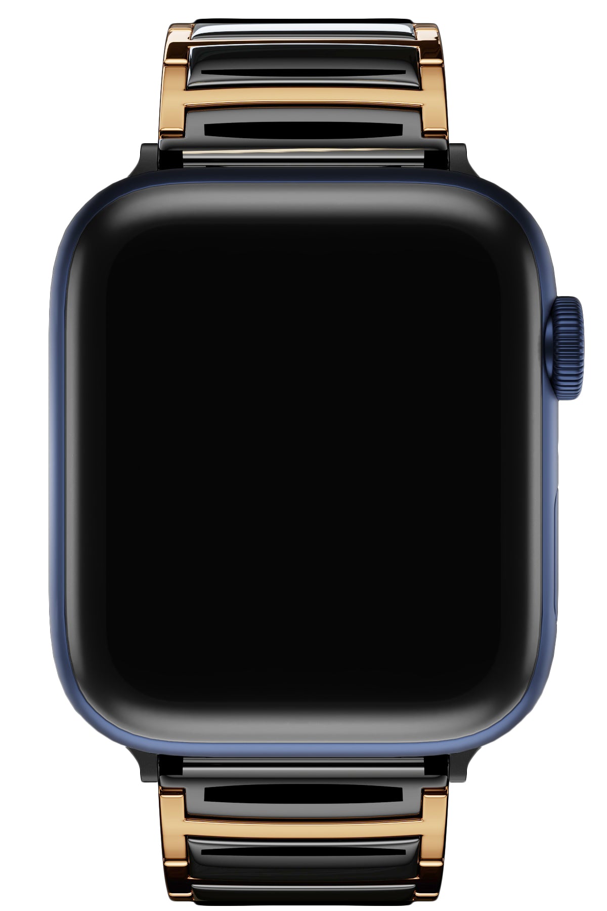 Apple Watch Uyumlu Çelik Seramik Luna Loop Kordon Kuvars  bikordon