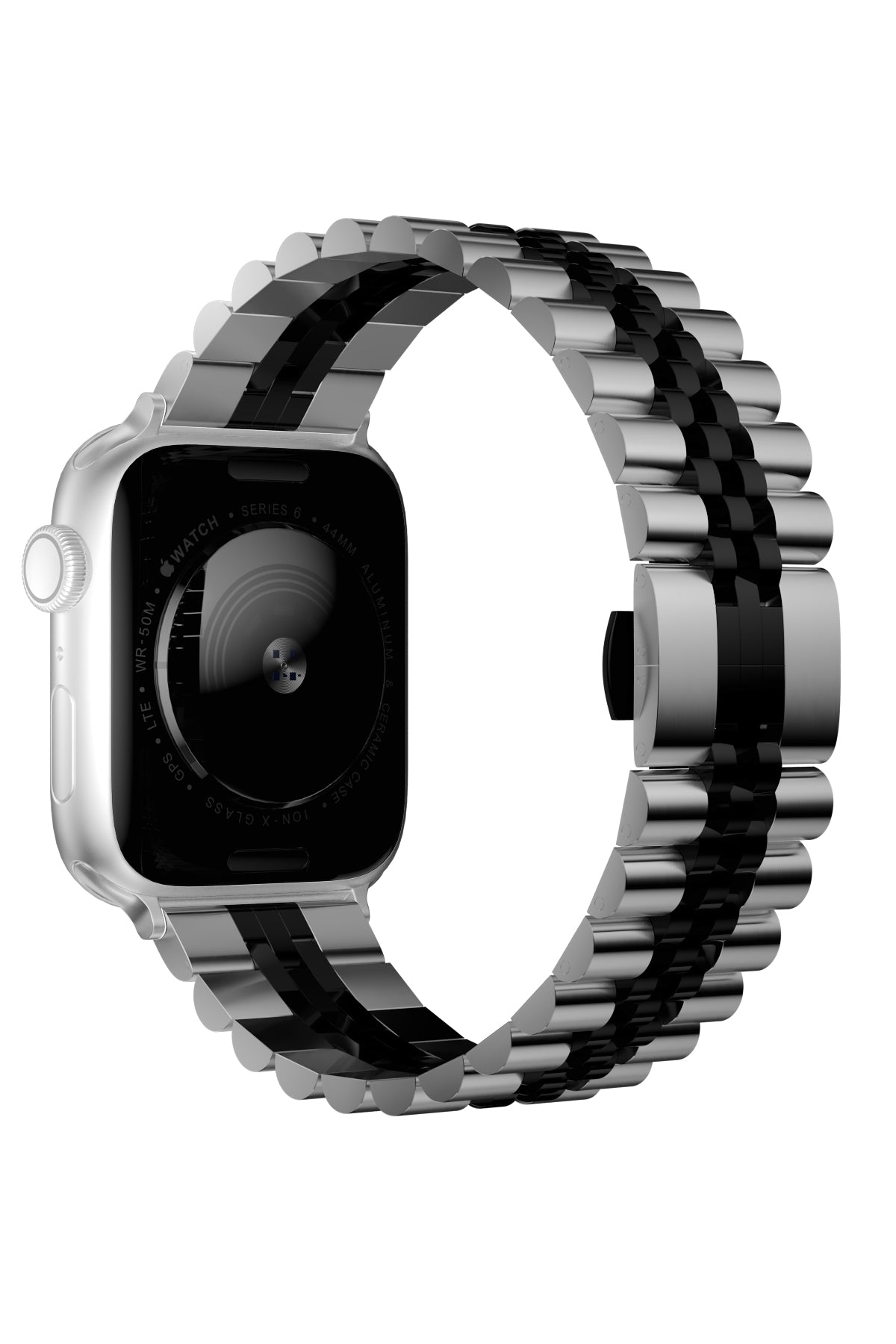 Apple Watch Uyumlu Olexi Çelik Loop Kordon Moonstone  bikordon