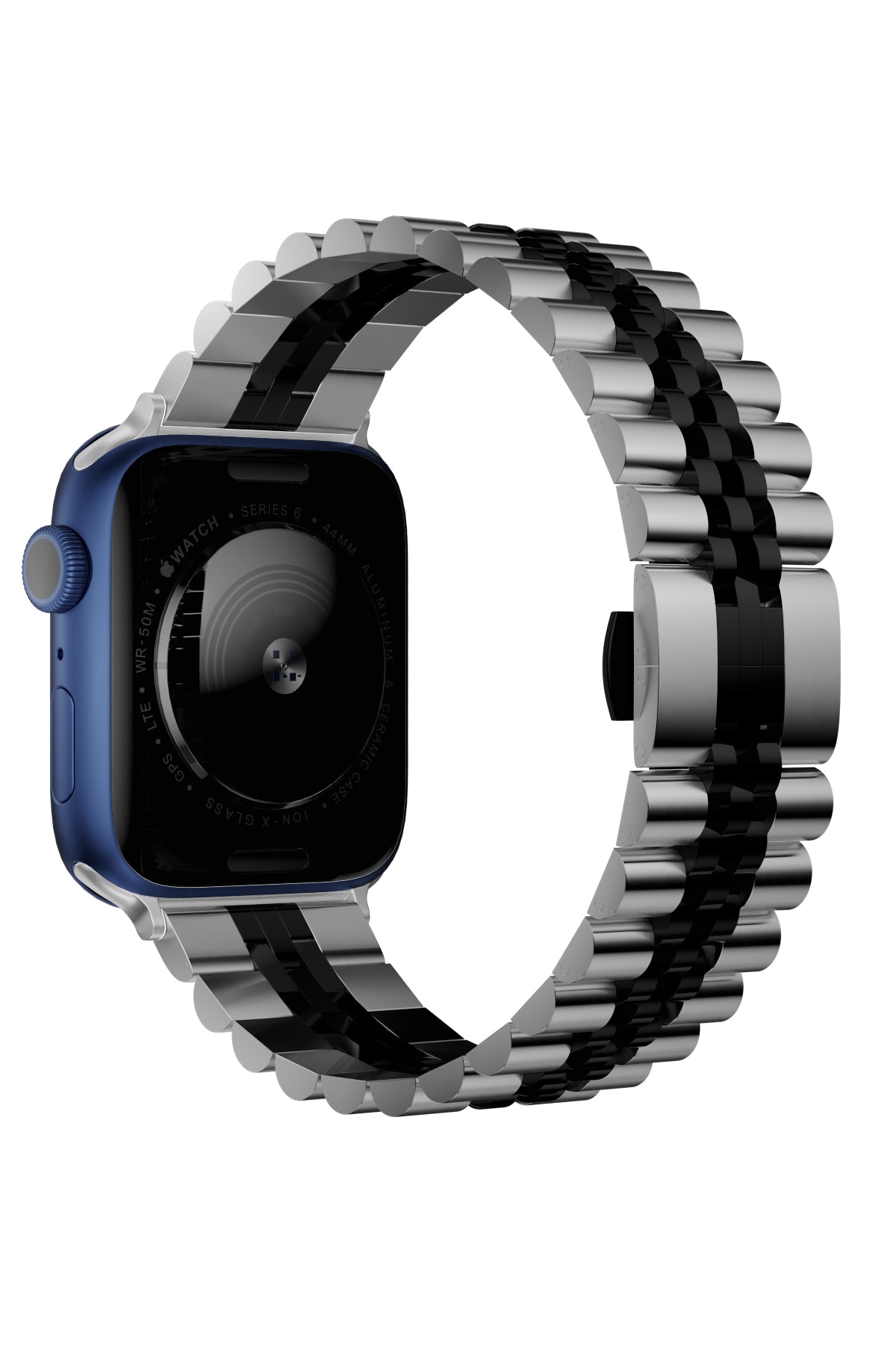 Apple Watch Uyumlu Olexi Çelik Loop Kordon Moonstone  bikordon