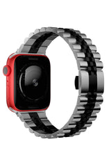 Apple Watch Uyumlu Olexi Çelik Loop Kordon Moonstone